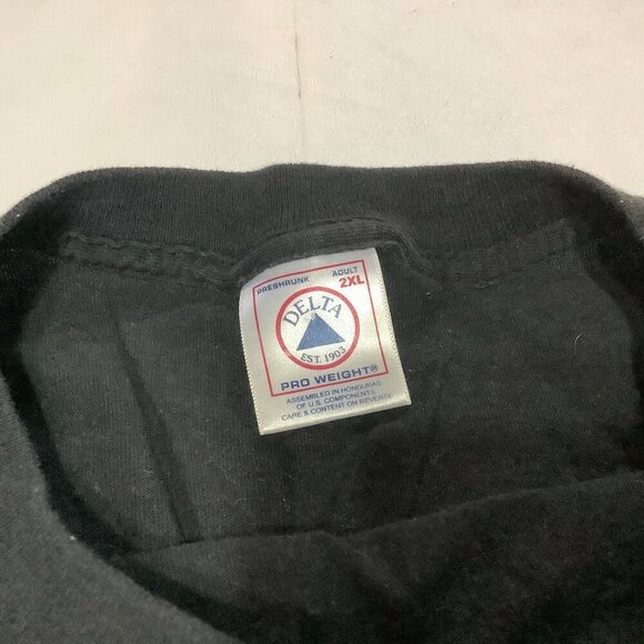 Nascar God Needed A Driver 3 Black T-Shirt Size 2 XL Delta Tag - Picture 4 of 8